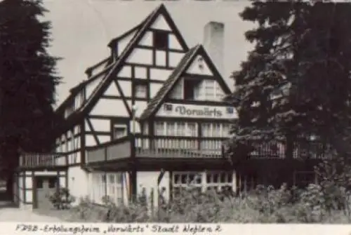 01829 Stadt Wehlen FDGB-Erholungsheim "Vorwärts " gebr. ca. 1960