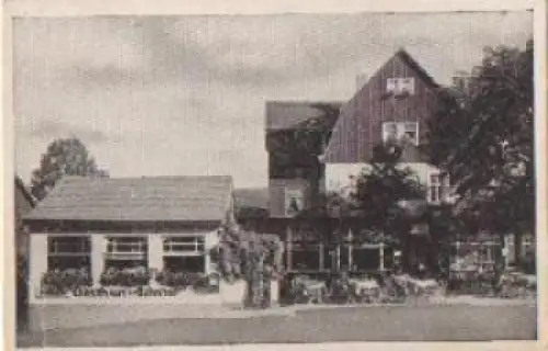 01824 Kurort Rathen Gasthaus zum Bahnhof * um 1930