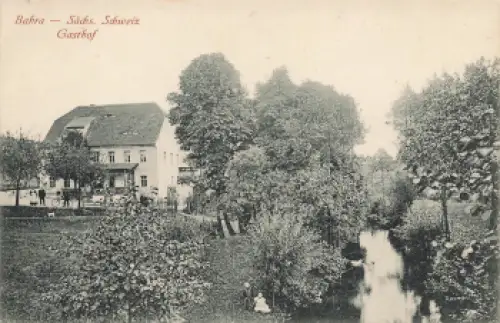 01819 Bahra Gasthof Sächsische Schweiz vom 6.9.1920