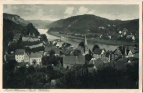 01829 Stadt Wehlen gebr. 11.8.1931