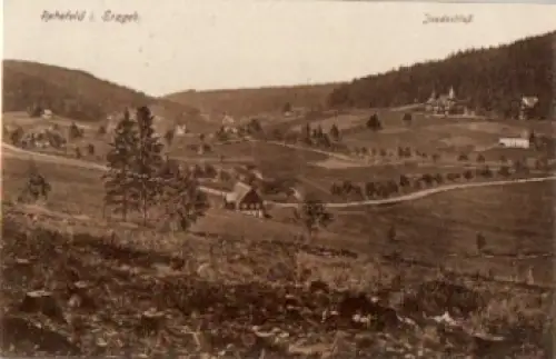 01773 Rehefeld o 23.9.1927 Bahnpoststempel Freiberg - Bienenmühle Zug Nr. 1299
