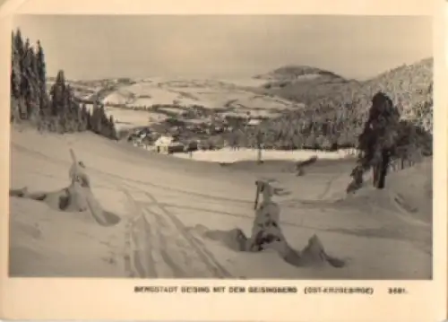 01778 Geising mit Geisingberg Winter o 28.4.1967