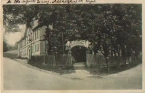 01778 Geising Erzgebirge Schützenhaus o um 1925