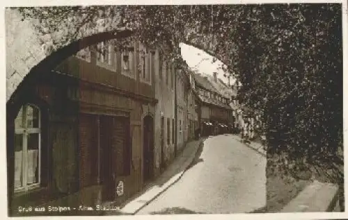 01833 Stolpen Altes Stadttor *ca. 1940