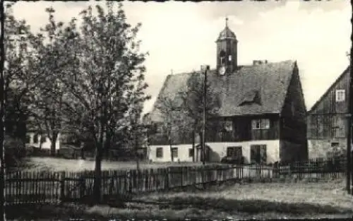 01773 Zinnwald-Georgenfeld Altes Hüttenhaus  *ca. 1960