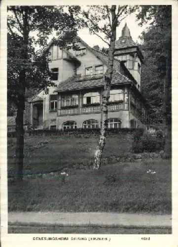 01778 Geising Erzgebirge Genesungsheim * um 1965