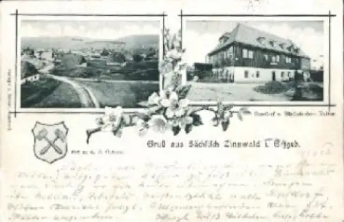 01773 Zinnwald Gasthof zum Sächsischen Reiter  o 11.9.1902