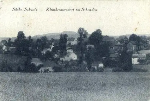 01824 Kleinhennersdorf Gohrisch gebr. ca. 1920