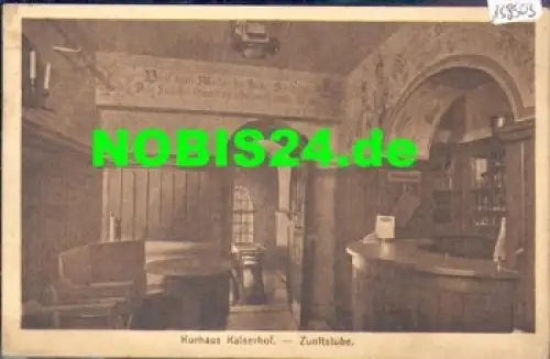 01773 Bärenfels Altenberg Kurhaus Kaiserhof Zunftstube o 1933