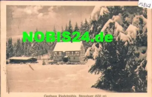 01776 Bärenberg Altenberg Gasthaus Riedelmühle o 1932