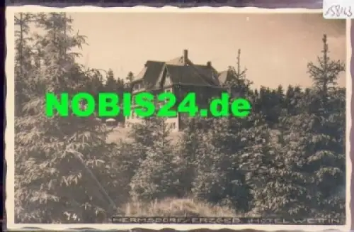 01776 Hermsdorf, Hotel Wettin o 15.08.1934