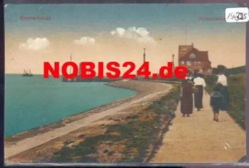Bremerhaven Deichpromenade o 4.6.1919