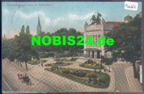 35300 Giessen, Neues Theater Südanlage o 12.8.1912