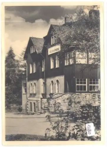 01773 Bärenfels Altenberg HO-Hotel Felsenburg *ca. 1970