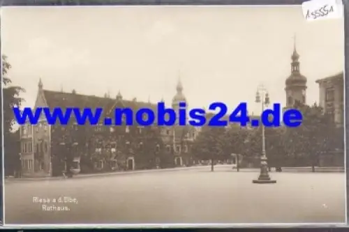 01594 Riesa Rathaus *ca. 1920