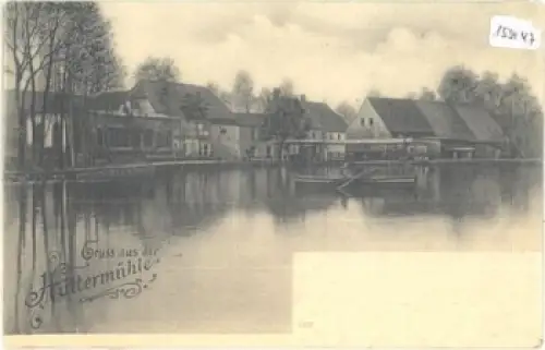 01454 Hüttermühle Radeberg o 21.3.1905