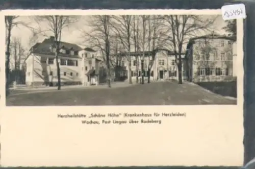 01454 Wachau Herzheilstätte Schöne Höhe (Krankenhaus) *ca. 1950