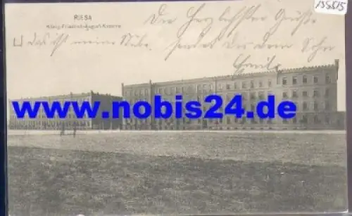 01587 Riesa König-Friedrich-August Kaserne o 20.7.1914