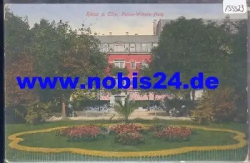 01591 Riesa Kaiser-Wilhelm-Platz gebr. 8.5.1914