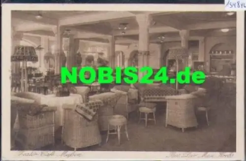01662 Meißen Theater-Cafe Innenansicht o 25.12.1921