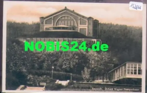 Bayreuth Richard-Wagner-Festspielhaus Theater gebr. ca. 1950