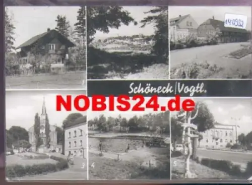 08261 Schöneck Vogtland o 25.4.1983