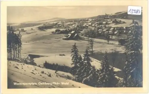 98559 Gehlberg Ansichtskarte Winter o 26.8.1957