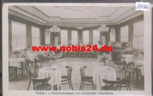 04680 Colditz Waldschänke Speise- Gesellschaftssaal Innen *ca. 1920