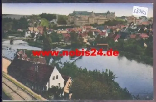 04680 Colditz Muldental mit Schloss *ca. 1920