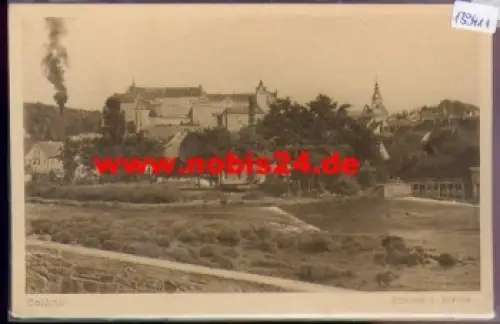 04680 Colditz Schloss und Kirche *ca. 1920