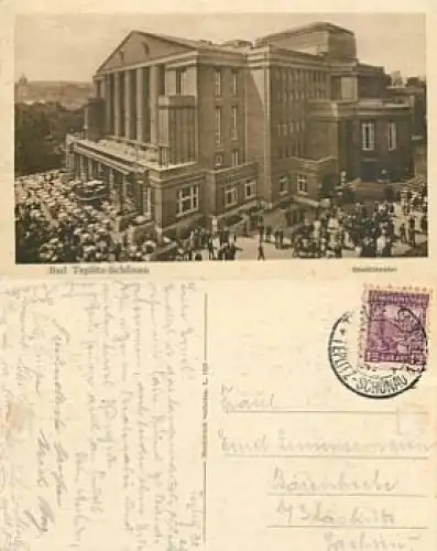 Teplitz-Schönau Stadttheater o 30.7.1920