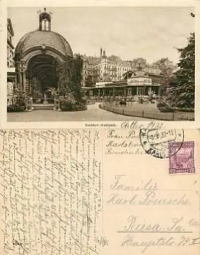 Karlsbad Stadtpark 8.10.1932