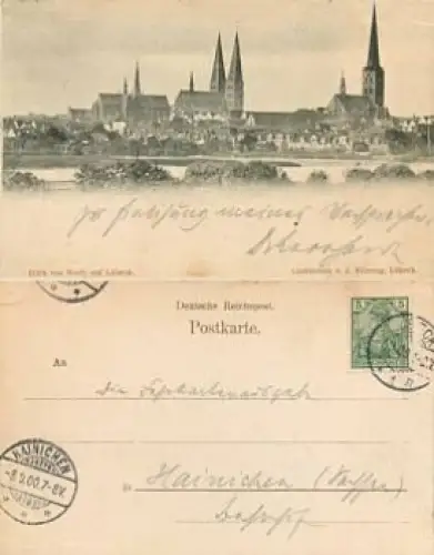 Lübeck o 8.9.1900