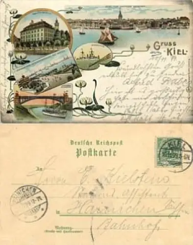 Kiel Litho o 10.11.1899