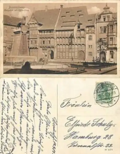 Braunschweig Burgplatz o 18.4.1912