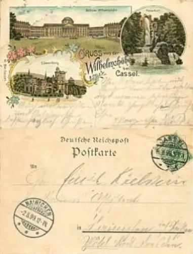 Kassel Litho o 2.8.1899