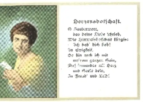 Junges Mädchen mit Brief Künstlerkarte o 5.11.1917