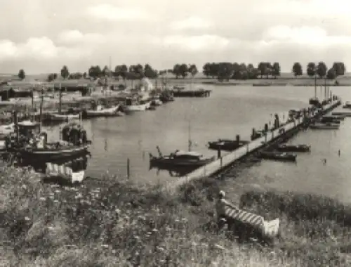 23999 Insel Poel Hafen Kirchhof *ca. 1970