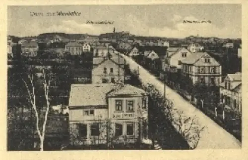 01689 Weinböhla, mit Schweizerhöhe Bismarckwarte *ca. 1915