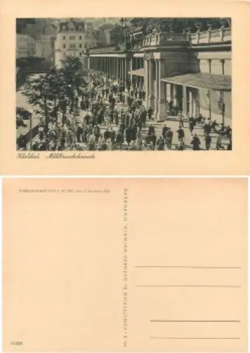 Karlsbad Mühlbrunnkolonnade * 1943