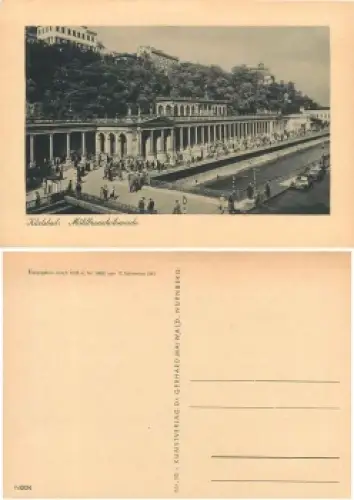 Karlsbad Mühlbrunnkolonnade * 1943