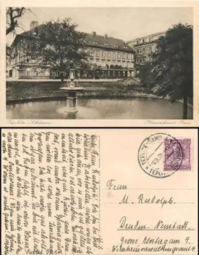 Teplitz-Schönau Herrenhaus-Bad o 18.9.1928