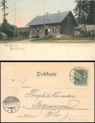 98693 Gabelbach Ilmenau o 10.6.1902