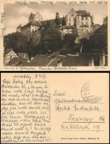 88709 Meersburg Bodensee Altes Schloss o 31.7.1929
