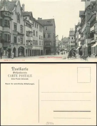 88131 Lindau Bodensee Maximilianstrasse  *ca. 1915