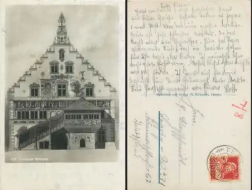 88131 Lindau Bodensee Rathaus, o 28.3.1930