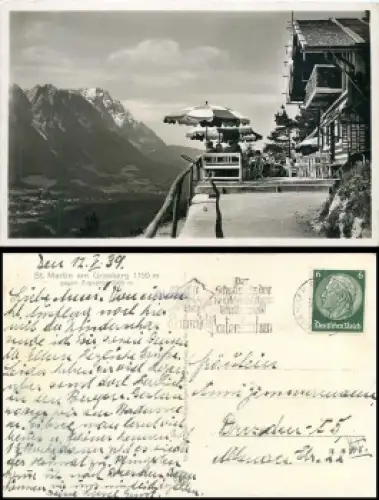 82467 Garmisch-Partenkirchen St. Martin am Grasberg o 12.4.1939
