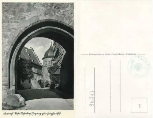 96317 Kronach Feste Rosenberg * ca. 1940