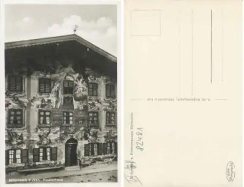 82481 Mittenwald Isar Neunerhaus *ca. 1930