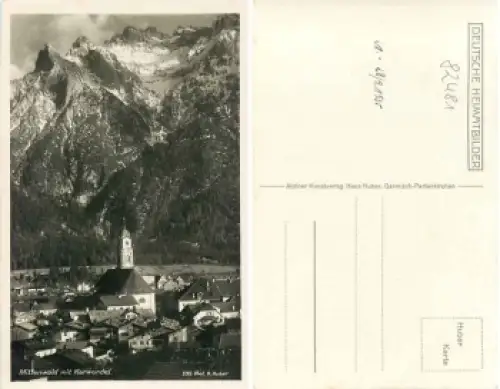 82481 Mittenwald mit Karwendel *1935